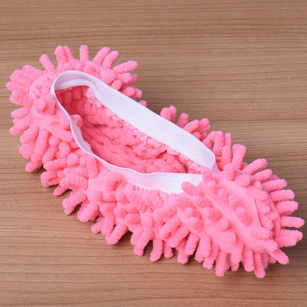 2pcs Set Multifunctional Chenille Micro Fiber Slipper Shoe Covers Clean Slippers Lazy Drag Shoe Mop Caps Household CleanTools - Premium Toys & Hobbies from Eretailer365.com - Just $1.29! Shop now at Eretailer365.com