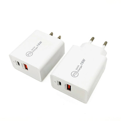 Fast Charge USB Type-C PD Charger US Plug Fast Charging Adapter - Premium Phones & Accessories from Eretailer365.com - Just $5.07! Shop now at Eretailer365.com