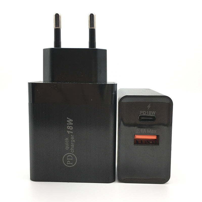 Fast Charge USB Type-C PD Charger US Plug Fast Charging Adapter - Premium Phones & Accessories from Eretailer365.com - Just $5.07! Shop now at Eretailer365.com