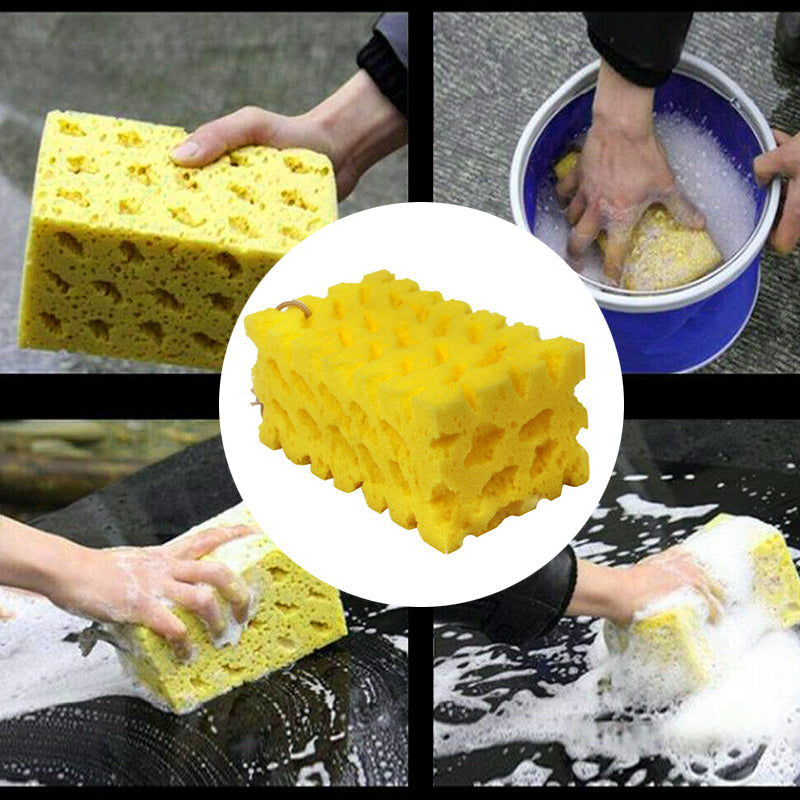 Coral Sponge Honeycomb Car Wash Sponge Foam Sponge Scrub Car Cleaning Car Beauty - Premium Toys & Hobbies from Eretailer365.com - Just $1.71! Shop now at Eretailer365.com