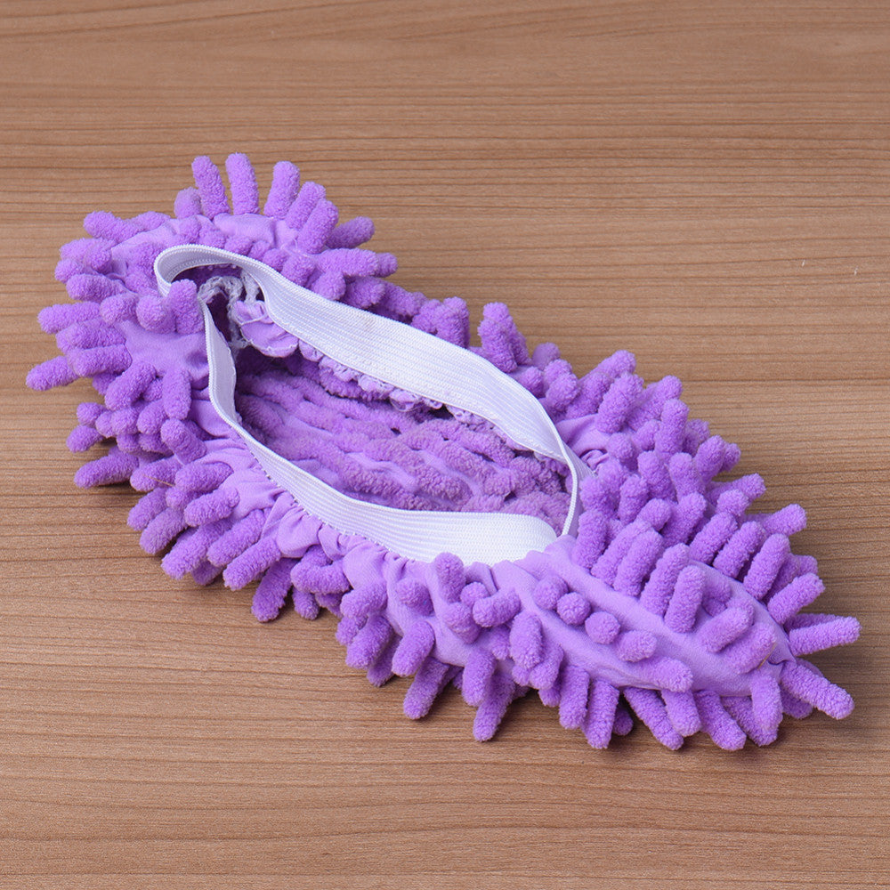 2pcs Set Multifunctional Chenille Micro Fiber Slipper Shoe Covers Clean Slippers Lazy Drag Shoe Mop Caps Household CleanTools - Premium Toys & Hobbies from Eretailer365.com - Just $1.29! Shop now at Eretailer365.com