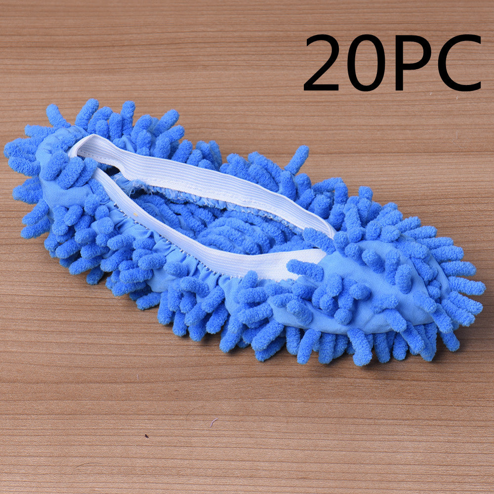 2pcs Set Multifunctional Chenille Micro Fiber Slipper Shoe Covers Clean Slippers Lazy Drag Shoe Mop Caps Household CleanTools - Premium Toys & Hobbies from Eretailer365.com - Just $1.29! Shop now at Eretailer365.com