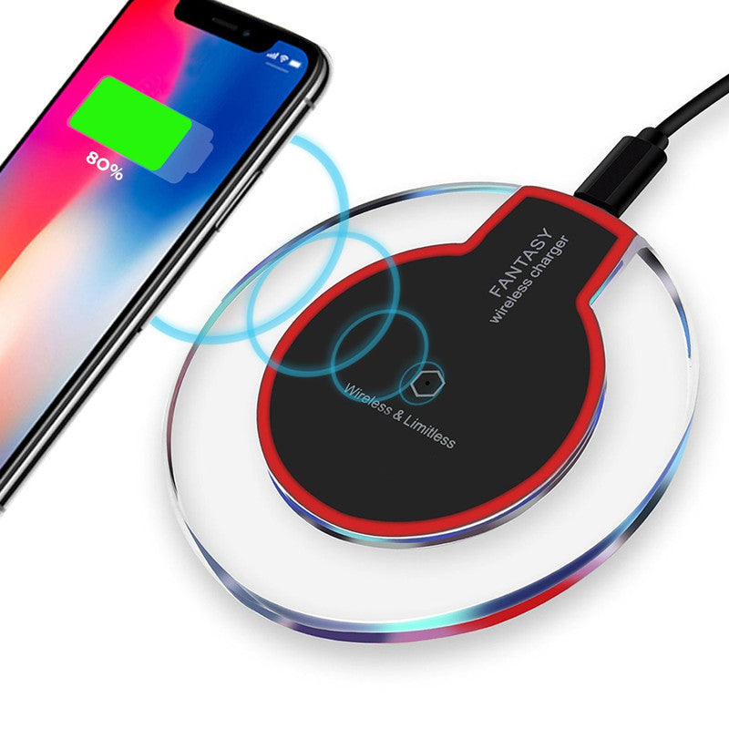 Compatible With Wireless Quick Charging Pad For  S8S8 Plus - Premium Phones & Accessories from Eretailer365.com - Just $8.64! Shop now at Eretailer365.com