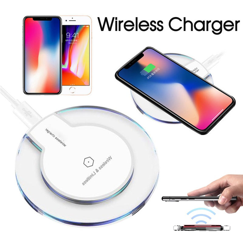 Compatible With Wireless Quick Charging Pad For  S8S8 Plus - Premium Phones & Accessories from Eretailer365.com - Just $8.64! Shop now at Eretailer365.com