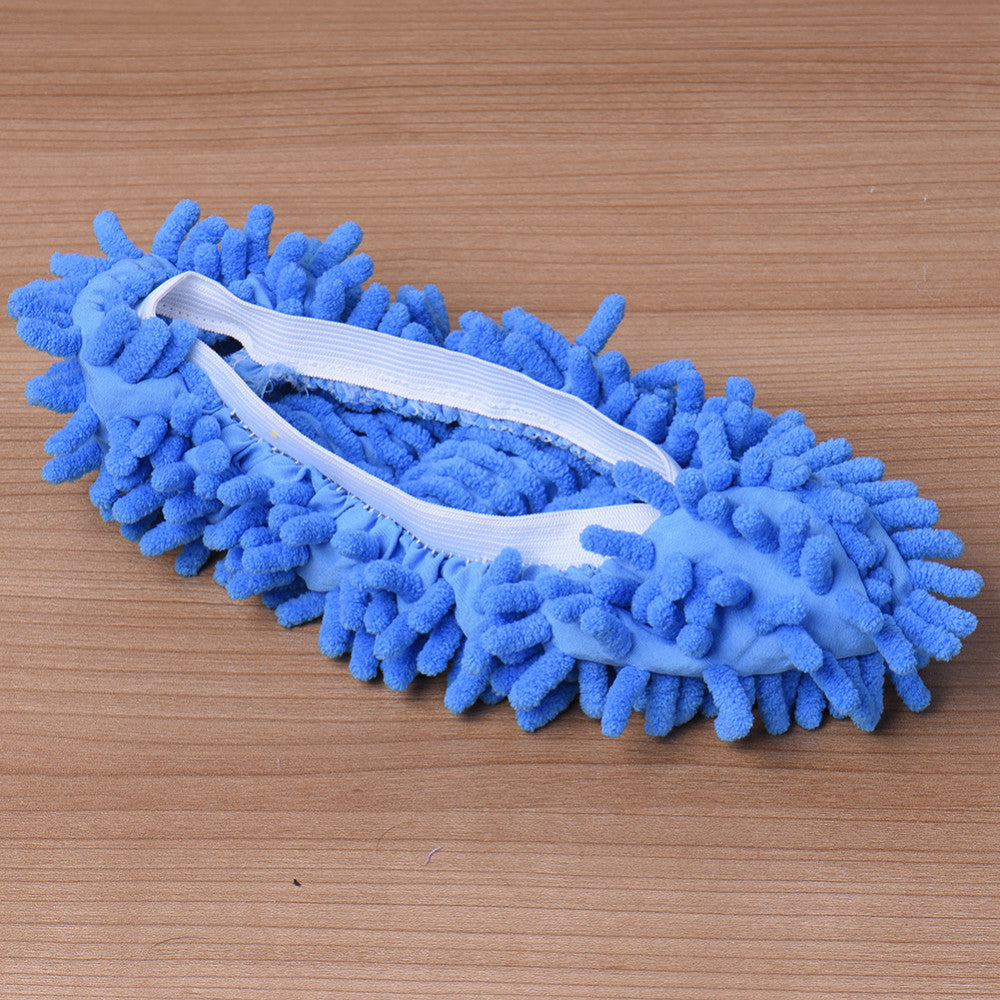 2pcs Set Multifunctional Chenille Micro Fiber Slipper Shoe Covers Clean Slippers Lazy Drag Shoe Mop Caps Household CleanTools - Premium Toys & Hobbies from Eretailer365.com - Just $1.29! Shop now at Eretailer365.com