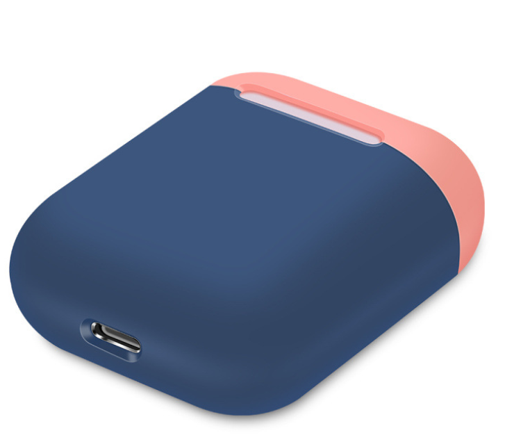 Compatible with Apple, Protective cover Suitable for Bluetooth wireless headset charging box protection shell anti-portable silicone sleeve - Premium Phones & Accessories from Eretailer365.com - Just $3.09! Shop now at Eretailer365.com