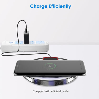 Compatible With Wireless Quick Charging Pad For  S8S8 Plus - Premium Phones & Accessories from Eretailer365.com - Just $8.64! Shop now at Eretailer365.com