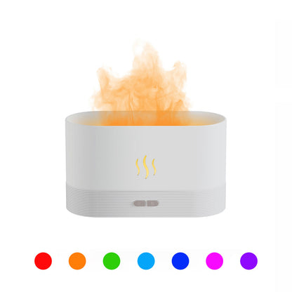 2022 Best Selling USB Ultrasonic Flame Humidifier Led RGB Colorful Essential Oil Fire Flame Aroma Diffuser - Premium Toys & Hobbies from Eretailer365.com - Just $20.97! Shop now at Eretailer365.com