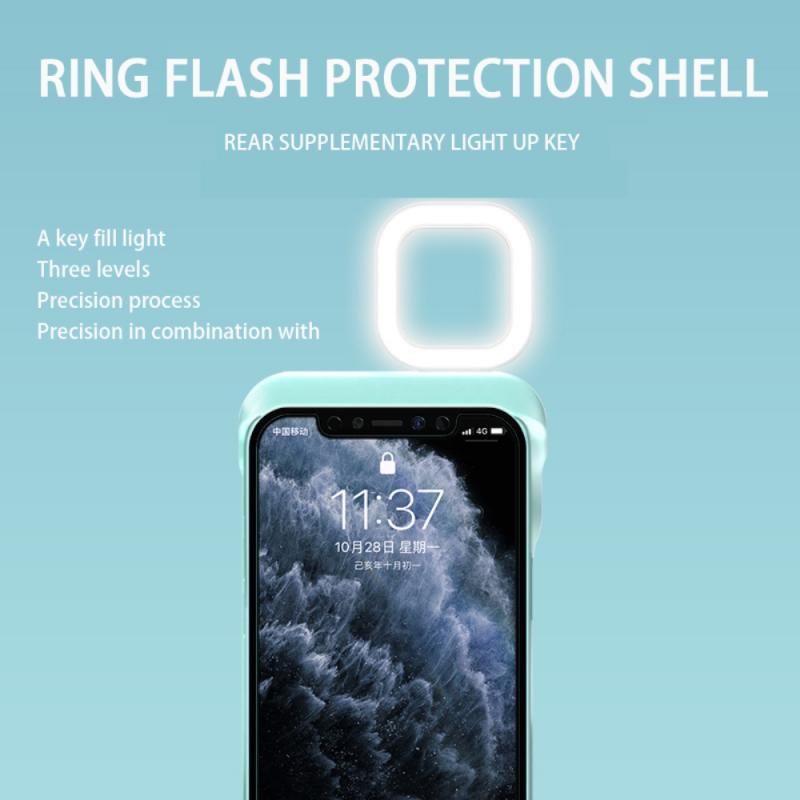 Beauty Fill Light Cover Beauty  Phone Case Shell Selfie Light Up Case - Premium Phones & Accessories from Eretailer365.com - Just $11.61! Shop now at Eretailer365.com