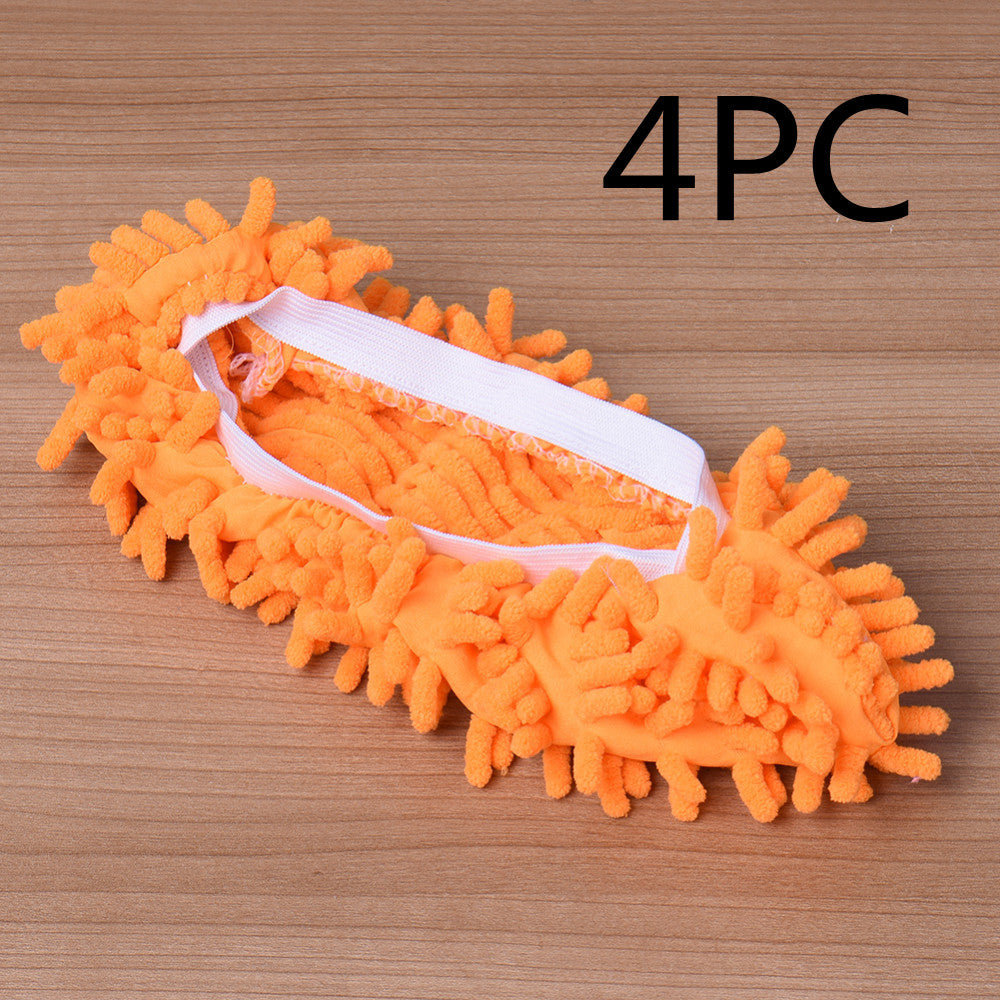 2pcs Set Multifunctional Chenille Micro Fiber Slipper Shoe Covers Clean Slippers Lazy Drag Shoe Mop Caps Household CleanTools - Premium Toys & Hobbies from Eretailer365.com - Just $1.29! Shop now at Eretailer365.com