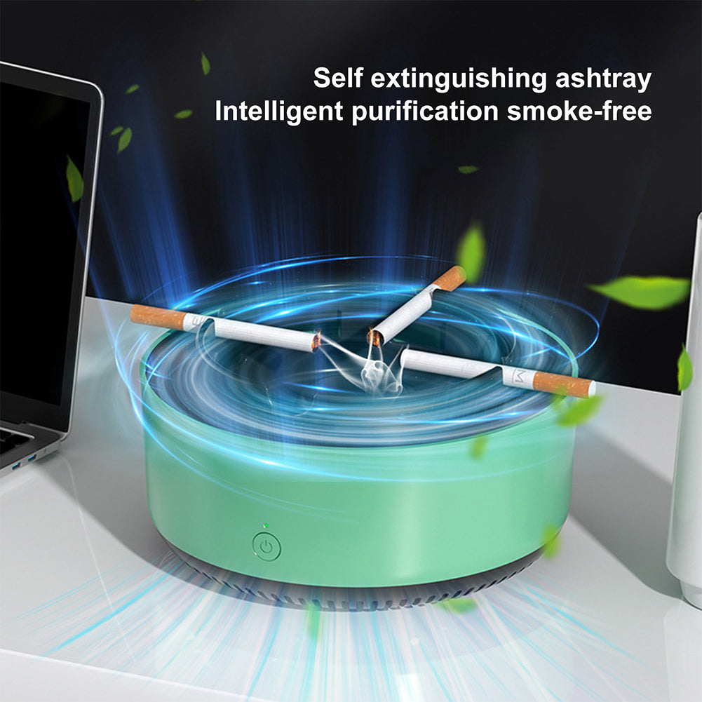 Air Purifier Ashtray Intelligent Electronic Ashtray For Filtering Second-Hand Smoke From Cigarettes Remove Smoking Home Office - Premium Toys & Hobbies from Eretailer365.com - Just $12.00! Shop now at Eretailer365.com