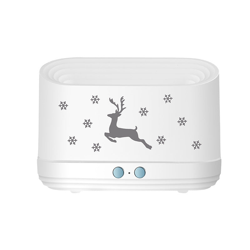 Elk Flame Humidifier Diffuser Mute Household Atmosphere Lamp Christmas Home Decorations - Premium Toys & Hobbies from Eretailer365.com - Just $13.59! Shop now at Eretailer365.com