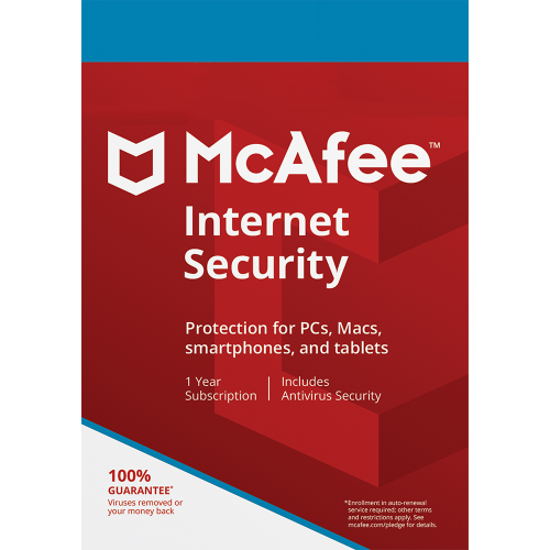 McAfee Internet Security - 1-Year / 3-Device | Download | Email Delivery Only | - Premium Computer Software from Eretailer365.com - Just $29.99! Shop now at Eretailer365.com