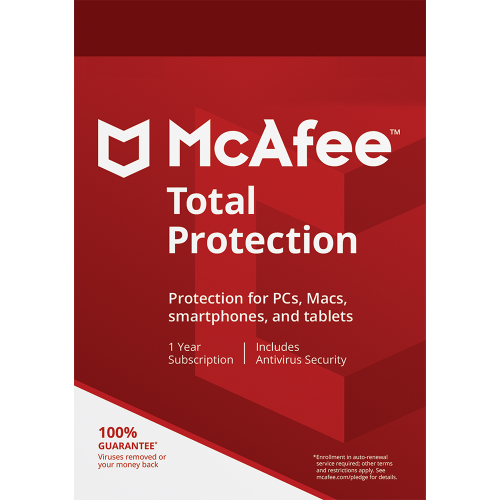 McAfee Total Protection 2023 | Antivirus Internet Security Software 10 Devices | 1 Year | Download | Email Delivery Only - Premium Computer Software from Eretailer365.com - Just $79.99! Shop now at Eretailer365.com