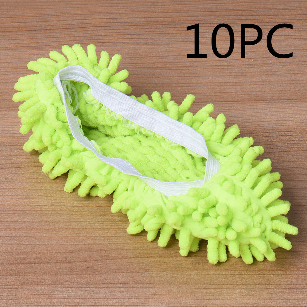 2pcs Set Multifunctional Chenille Micro Fiber Slipper Shoe Covers Clean Slippers Lazy Drag Shoe Mop Caps Household CleanTools - Premium Toys & Hobbies from Eretailer365.com - Just $1.29! Shop now at Eretailer365.com