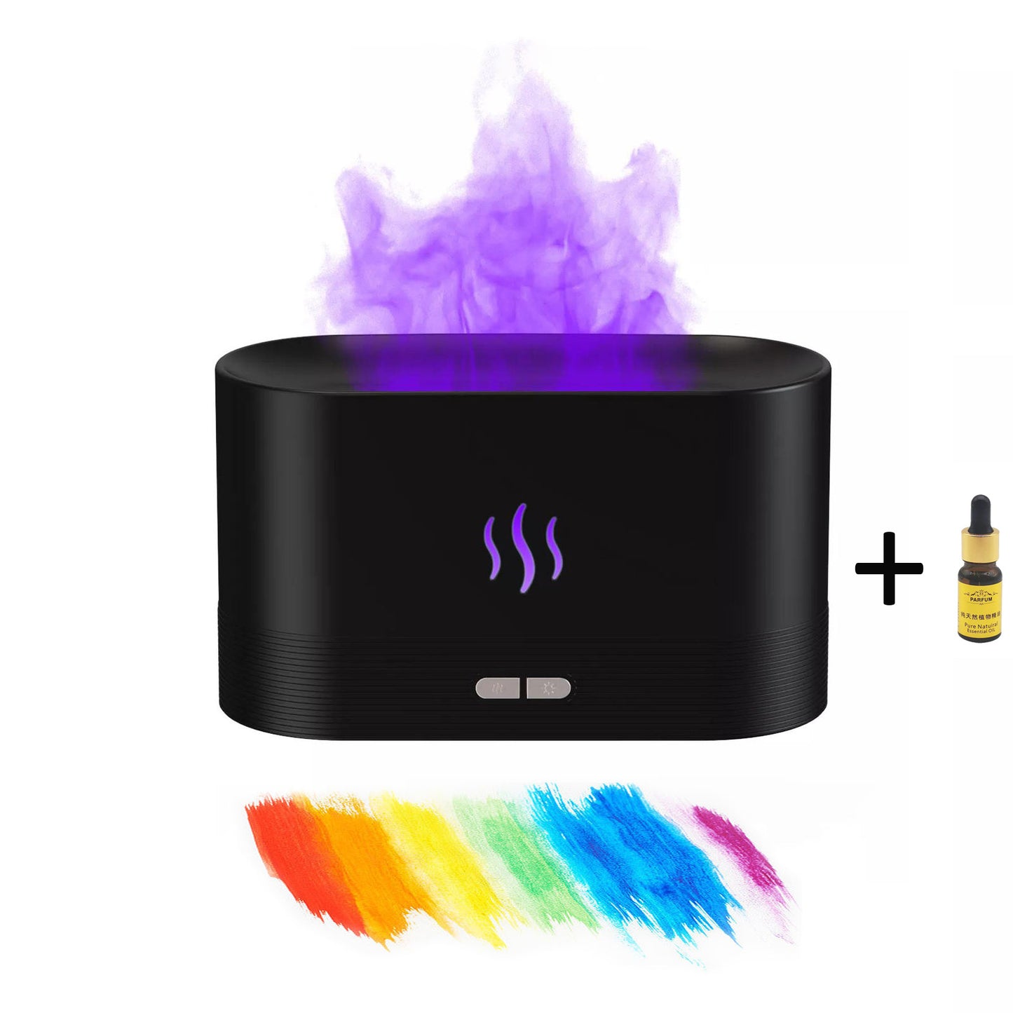 2022 Best Selling USB Ultrasonic Flame Humidifier Led RGB Colorful Essential Oil Fire Flame Aroma Diffuser - Premium Toys & Hobbies from Eretailer365.com - Just $20.97! Shop now at Eretailer365.com