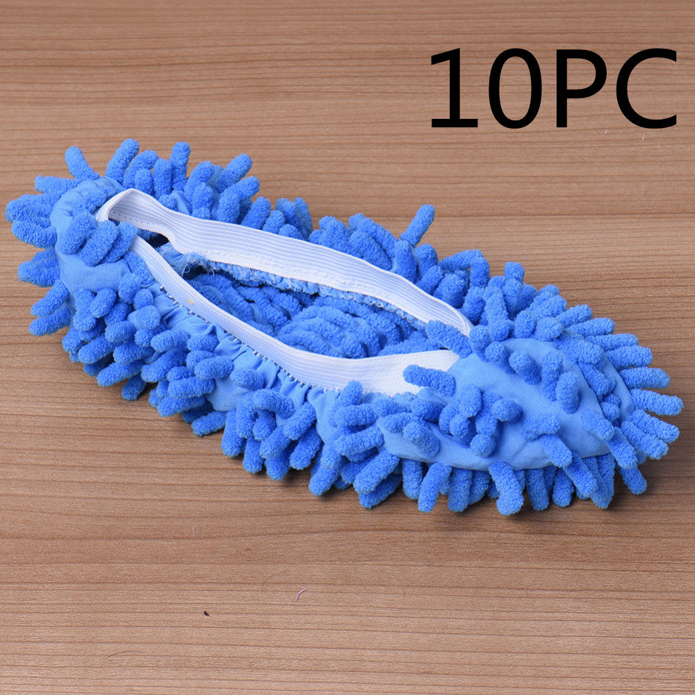 2pcs Set Multifunctional Chenille Micro Fiber Slipper Shoe Covers Clean Slippers Lazy Drag Shoe Mop Caps Household CleanTools - Premium Toys & Hobbies from Eretailer365.com - Just $1.29! Shop now at Eretailer365.com