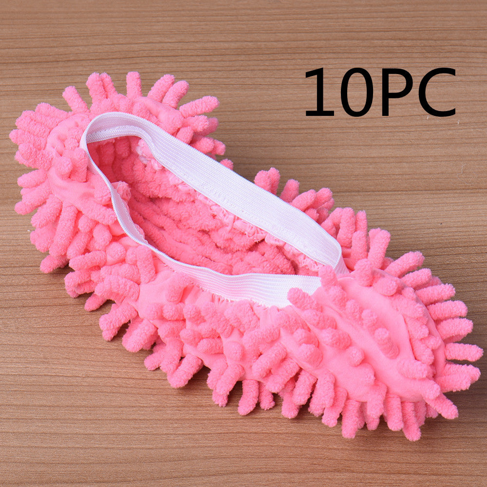 2pcs Set Multifunctional Chenille Micro Fiber Slipper Shoe Covers Clean Slippers Lazy Drag Shoe Mop Caps Household CleanTools - Premium Toys & Hobbies from Eretailer365.com - Just $1.29! Shop now at Eretailer365.com