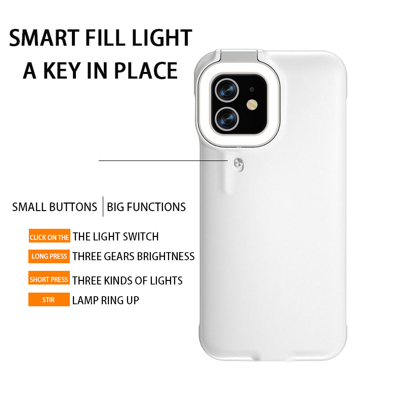 Beauty Fill Light Cover Beauty  Phone Case Shell Selfie Light Up Case - Premium Phones & Accessories from Eretailer365.com - Just $11.61! Shop now at Eretailer365.com