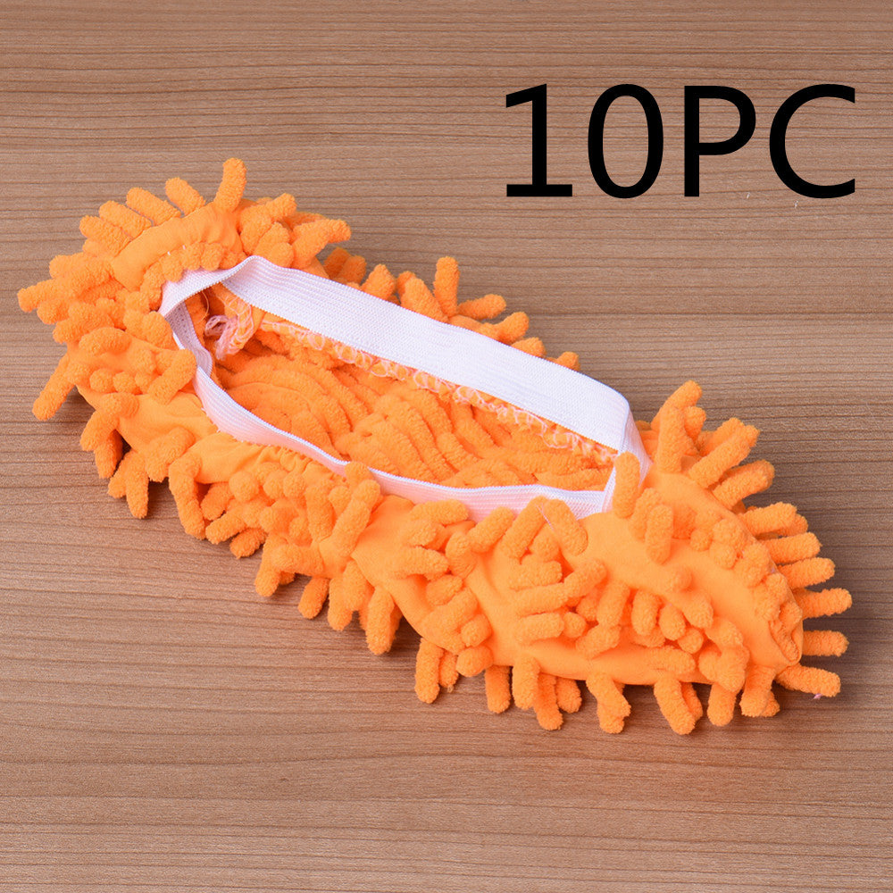 2pcs Set Multifunctional Chenille Micro Fiber Slipper Shoe Covers Clean Slippers Lazy Drag Shoe Mop Caps Household CleanTools - Premium Toys & Hobbies from Eretailer365.com - Just $1.29! Shop now at Eretailer365.com