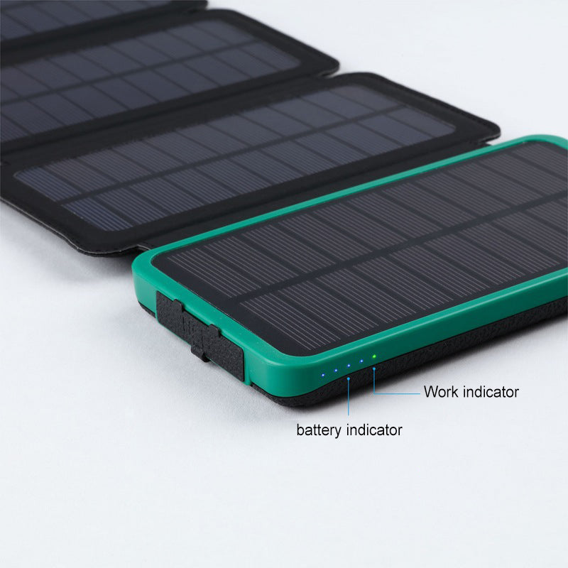 10000 mAh wireless induction solar charging treasure - Premium Toys & Hobbies from Eretailer365.com - Just $59.32! Shop now at Eretailer365.com