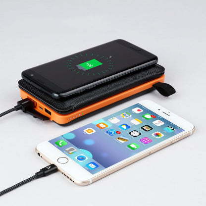 10000 mAh wireless induction solar charging treasure - Premium Toys & Hobbies from Eretailer365.com - Just $59.32! Shop now at Eretailer365.com