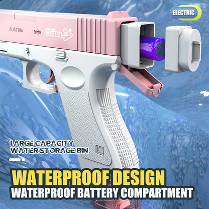 2023 Glock Electric Water Toy Gun Spray Blaster Pistol Airsoft Summer Toys Swimming Poor Game Weapon Pistola For Kids - Premium Toys & Hobbies from Eretailer365.com - Just $12.52! Shop now at Eretailer365.com