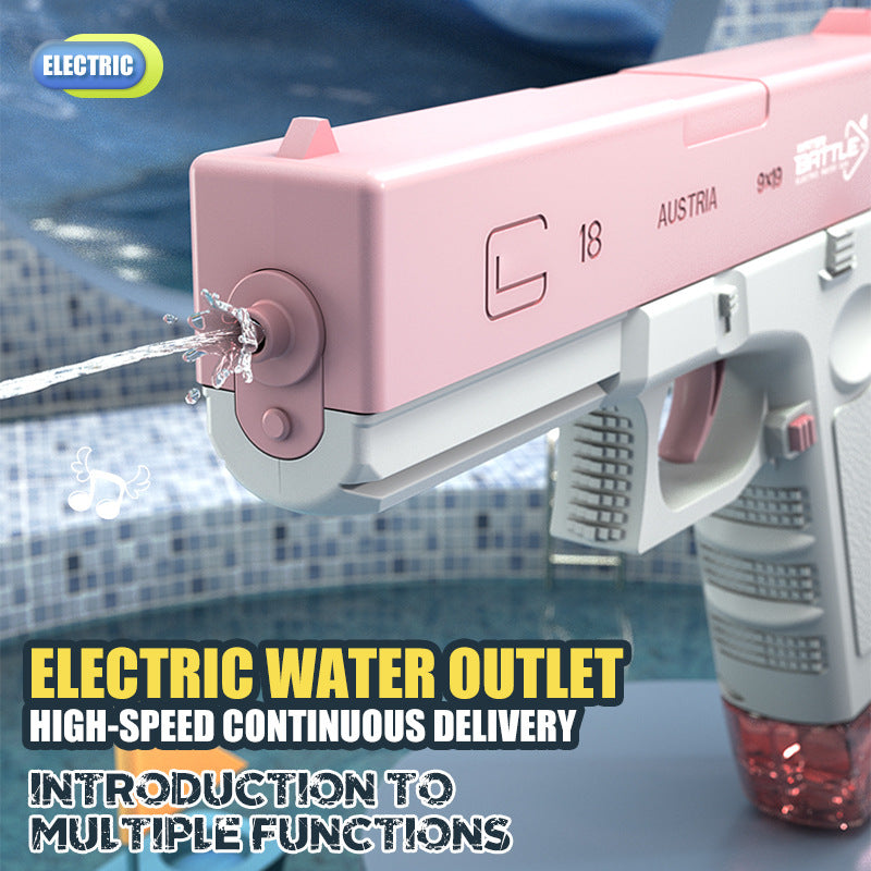 2023 Glock Electric Water Toy Gun Spray Blaster Pistol Airsoft Summer Toys Swimming Poor Game Weapon Pistola For Kids - Premium Toys & Hobbies from Eretailer365.com - Just $12.52! Shop now at Eretailer365.com