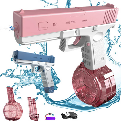 2023 Glock Electric Water Toy Gun Spray Blaster Pistol Airsoft Summer Toys Swimming Poor Game Weapon Pistola For Kids - Premium Toys & Hobbies from Eretailer365.com - Just $12.52! Shop now at Eretailer365.com