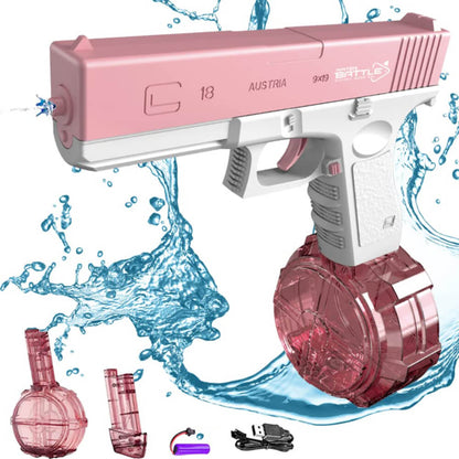 2023 Glock Electric Water Toy Gun Spray Blaster Pistol Airsoft Summer Toys Swimming Poor Game Weapon Pistola For Kids - Premium Toys & Hobbies from Eretailer365.com - Just $12.52! Shop now at Eretailer365.com