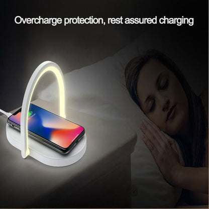 3 In 1 Foldable Wireless Charger Night Light Wireless Charging Station Stonego LED Reading Table Lamp 15W Fast Charging Light - Premium 0 from Eretailer365.com - Just $41.31! Shop now at Eretailer365.com