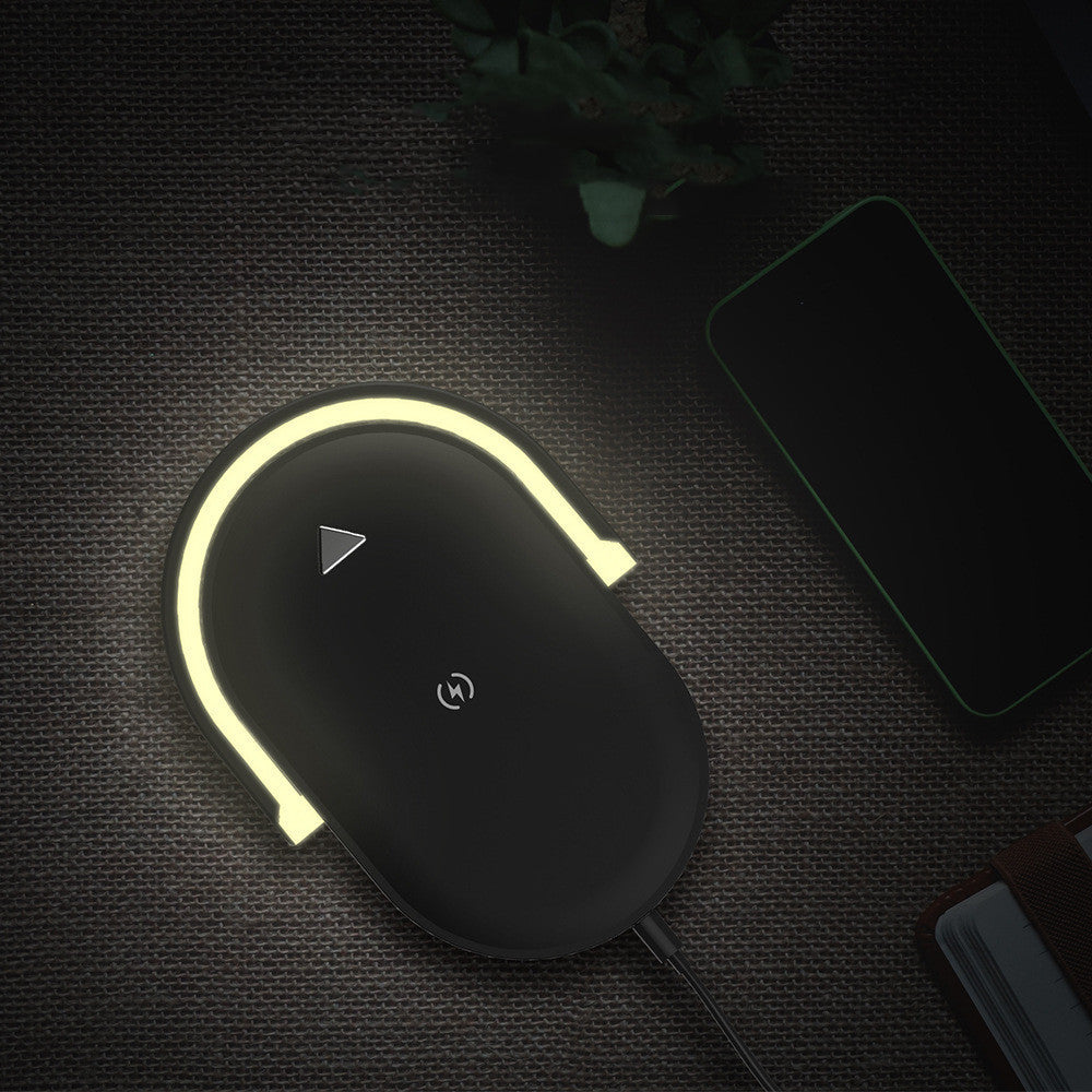 3 In 1 Foldable Wireless Charger Night Light Wireless Charging Station Stonego LED Reading Table Lamp 15W Fast Charging Light - Premium 0 from Eretailer365.com - Just $41.31! Shop now at Eretailer365.com