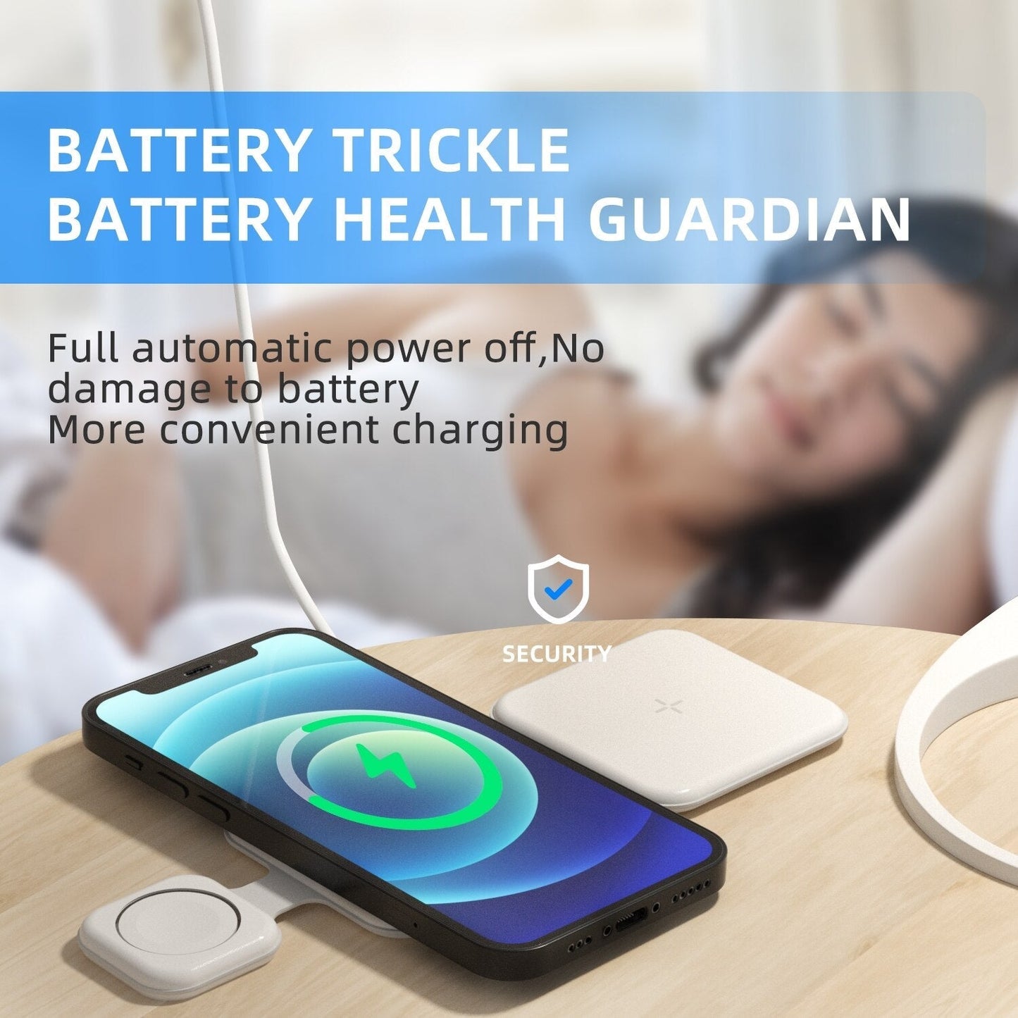 3 In 1 Magnetic Foldable Wireless Charger Charging Station Multi-device Folding Cell Phone Wireless Charger Gadgets - Premium 0 from Eretailer365.com - Just $76.02! Shop now at Eretailer365.com