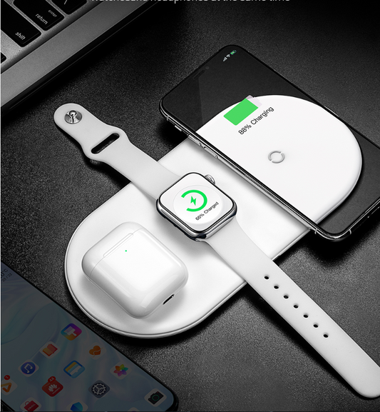 3-in-1 wireless charging - Premium 0 from Eretailer365.com - Just $95.80! Shop now at Eretailer365.com