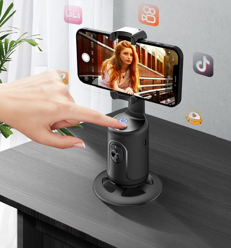 360 Degree Cross Border Ai Intelligent Humanoid Recognition And Tracking Face Tracking Holder Phone Holder - Premium Phones & Accessories from Eretailer365.com - Just $47.40! Shop now at Eretailer365.com