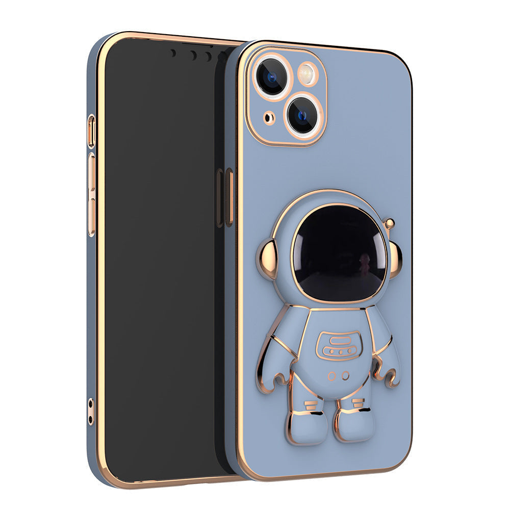 3D Astronaut Phone Case Anti-Drop Electroplating Bracket - Premium 0 from Eretailer365.com - Just $21.89! Shop now at Eretailer365.com