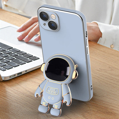 3D Astronaut Phone Case Anti-Drop Electroplating Bracket - Premium 0 from Eretailer365.com - Just $21.89! Shop now at Eretailer365.com