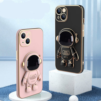 3D Astronaut Phone Case Anti-Drop Electroplating Bracket - Premium 0 from Eretailer365.com - Just $21.89! Shop now at Eretailer365.com