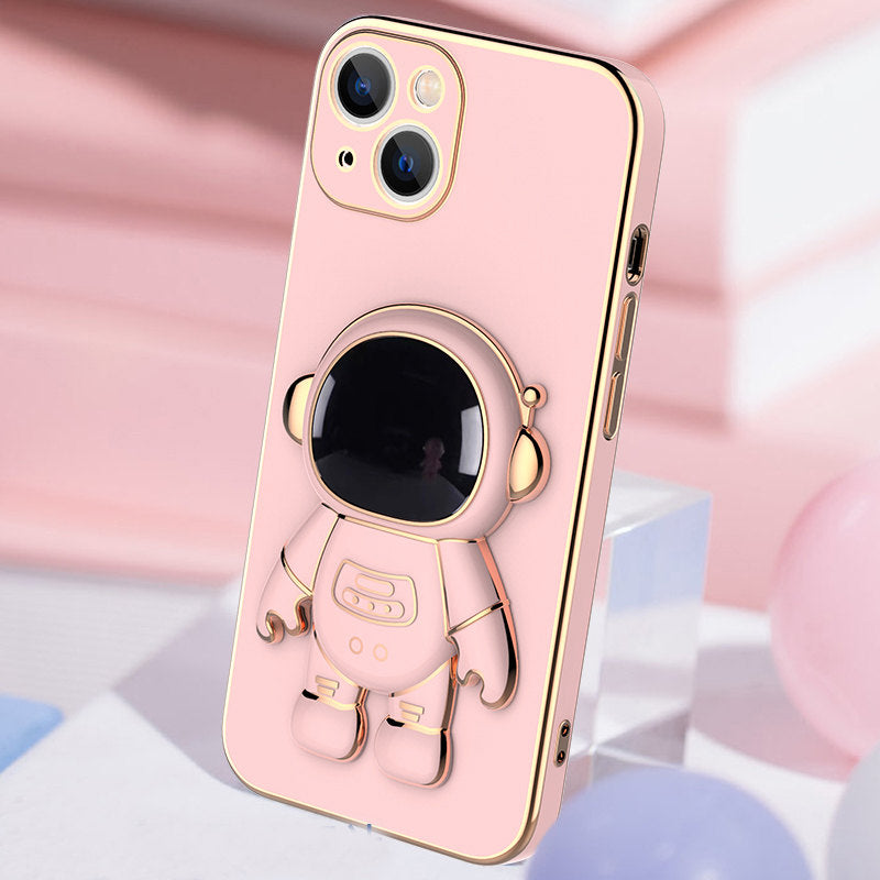 3D Astronaut Phone Case Anti-Drop Electroplating Bracket - Premium 0 from Eretailer365.com - Just $21.89! Shop now at Eretailer365.com