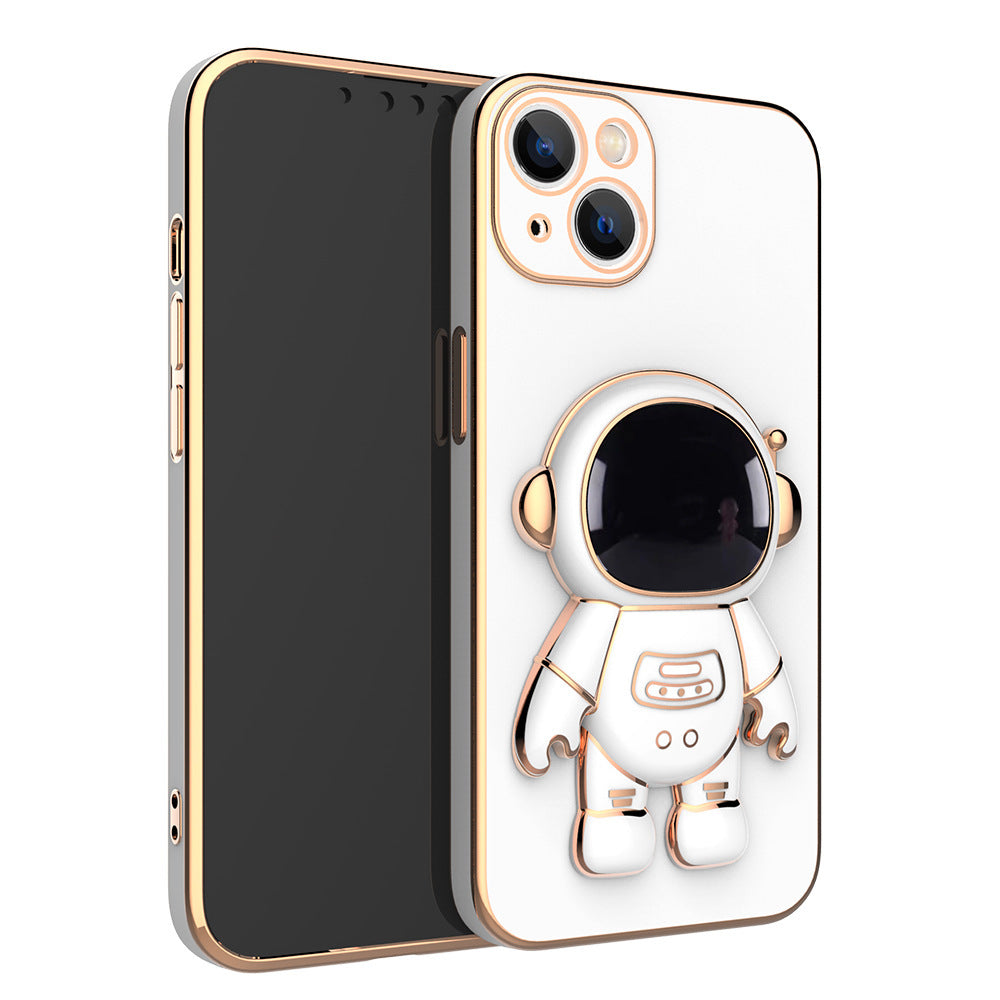 3D Astronaut Phone Case Anti-Drop Electroplating Bracket - Premium 0 from Eretailer365.com - Just $21.89! Shop now at Eretailer365.com