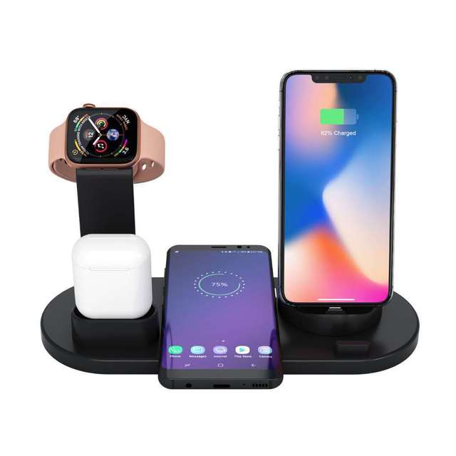 4 in 1 Fast Charging Station - Premium Phones & Accessories from Eretailer365.com - Just $17.24! Shop now at Eretailer365.com