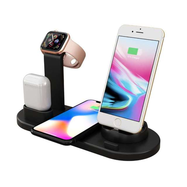 4 in 1 Fast Charging Station - Premium Phones & Accessories from Eretailer365.com - Just $17.24! Shop now at Eretailer365.com