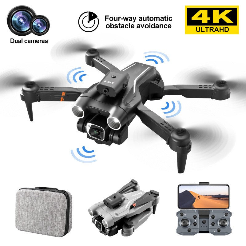 4K HD Aerial Photography Folding Aircraft Dual Camera Four-axis Remote Control - Premium Consumer Electronics from Eretailer365.com - Just $70.24! Shop now at Eretailer365.com