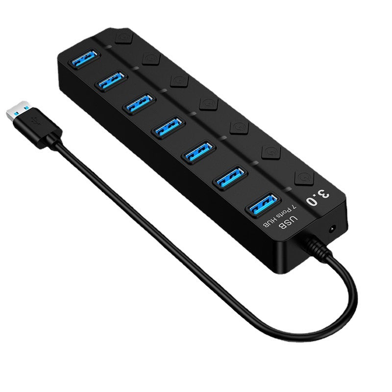 7-Port High-Speed Usb3.0 Hub - Premium Toys & Hobbies from Eretailer365.com - Just $23.32! Shop now at Eretailer365.com