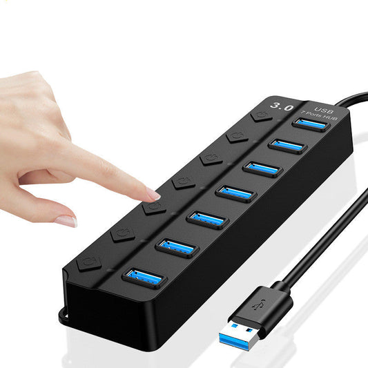 7-Port High-Speed Usb3.0 Hub - Premium Toys & Hobbies from Eretailer365.com - Just $23.32! Shop now at Eretailer365.com