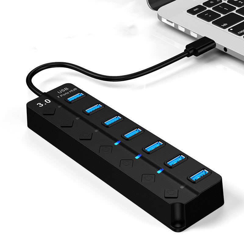 7-Port High-Speed Usb3.0 Hub - Premium Toys & Hobbies from Eretailer365.com - Just $23.32! Shop now at Eretailer365.com