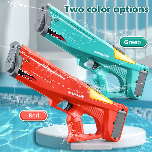 Automatic Electric Water Gun Toys Shark High Pressure Outdoor Summer Beach Toy Kids Adult Water Fight Pool Party Water Toy - Premium Toys & Hobbies from Eretailer365.com - Just $30.64! Shop now at Eretailer365.com