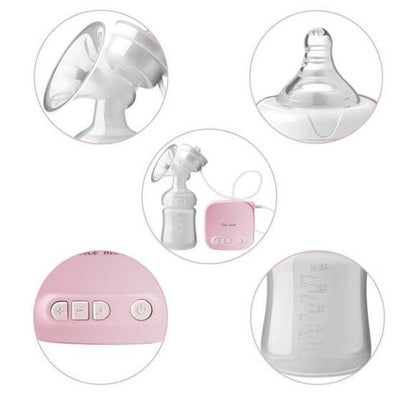 Automatic Milk Pumps Kit Electric Breast  Natural Suction Enlarger Feeding Bottle USB Breast Milksucker BM - Premium Toys & Hobbies from Eretailer365.com - Just $26.52! Shop now at Eretailer365.com