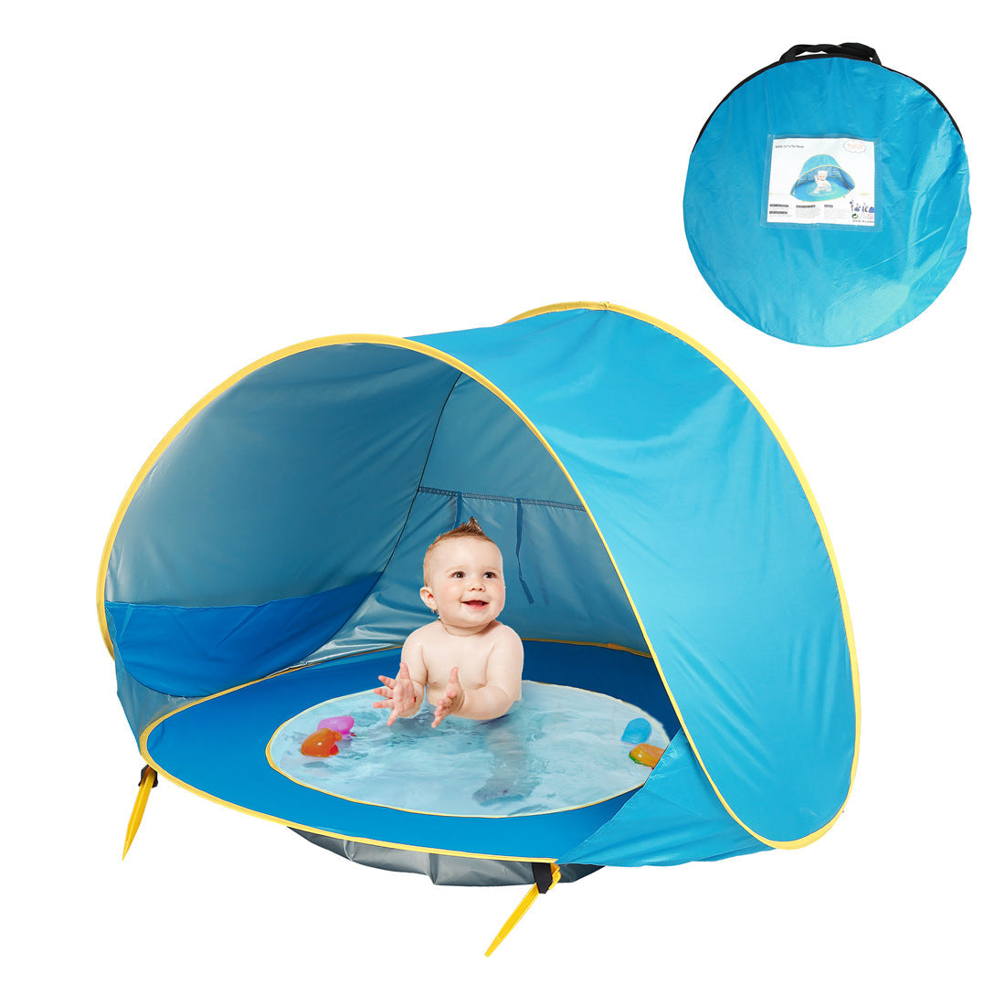 Baby Beach Tent Kids Outdoor Camping Easy Fold Up Waterproof  Up Sun Awning Tent UV-protecting - Premium Toys & Hobbies from Eretailer365.com - Just $28.68! Shop now at Eretailer365.com