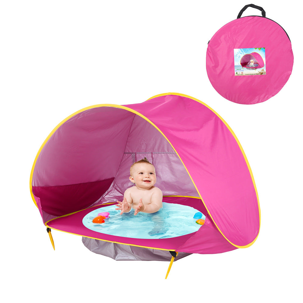 Baby Beach Tent Kids Outdoor Camping Easy Fold Up Waterproof  Up Sun Awning Tent UV-protecting - Premium Toys & Hobbies from Eretailer365.com - Just $28.68! Shop now at Eretailer365.com